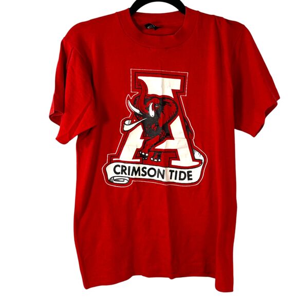 Screen Stars Best Vintage Single Stitch Alabama Crimson Tide Shirt Medium - Picture 1 of 7